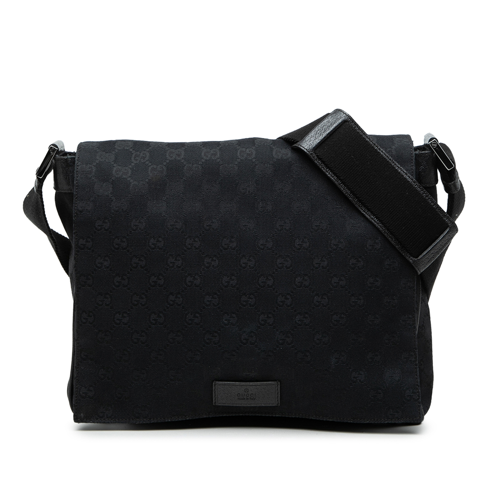 Pre-Loved Gucci GG Canvas Crossbody